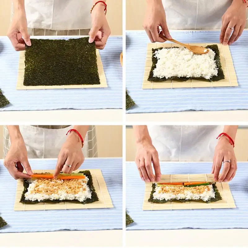 DIY Bamboo Sushi Maker Rolling - đánh giá và giá Sushi Making Kit