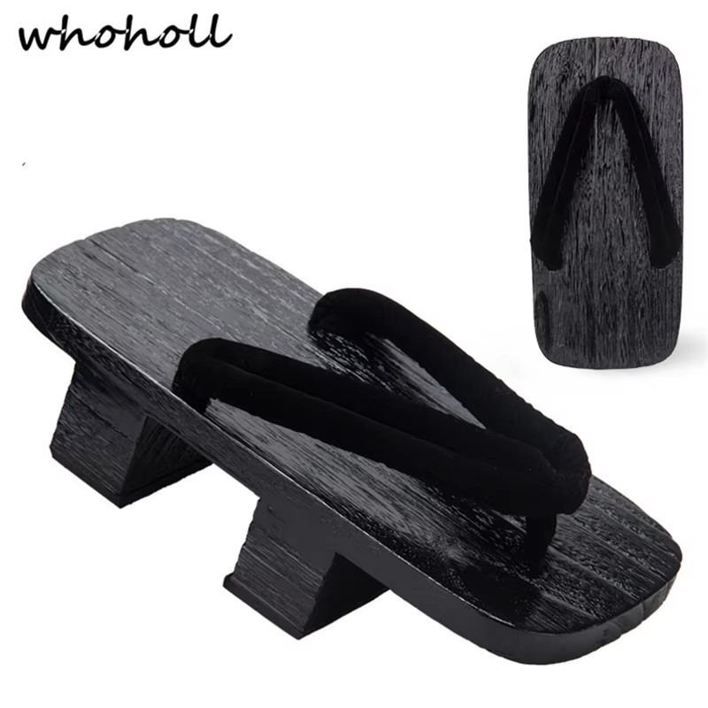 Whoholl Jiraiya Cosplay Kimono - đánh giá và giá Geta Wooden Sandal