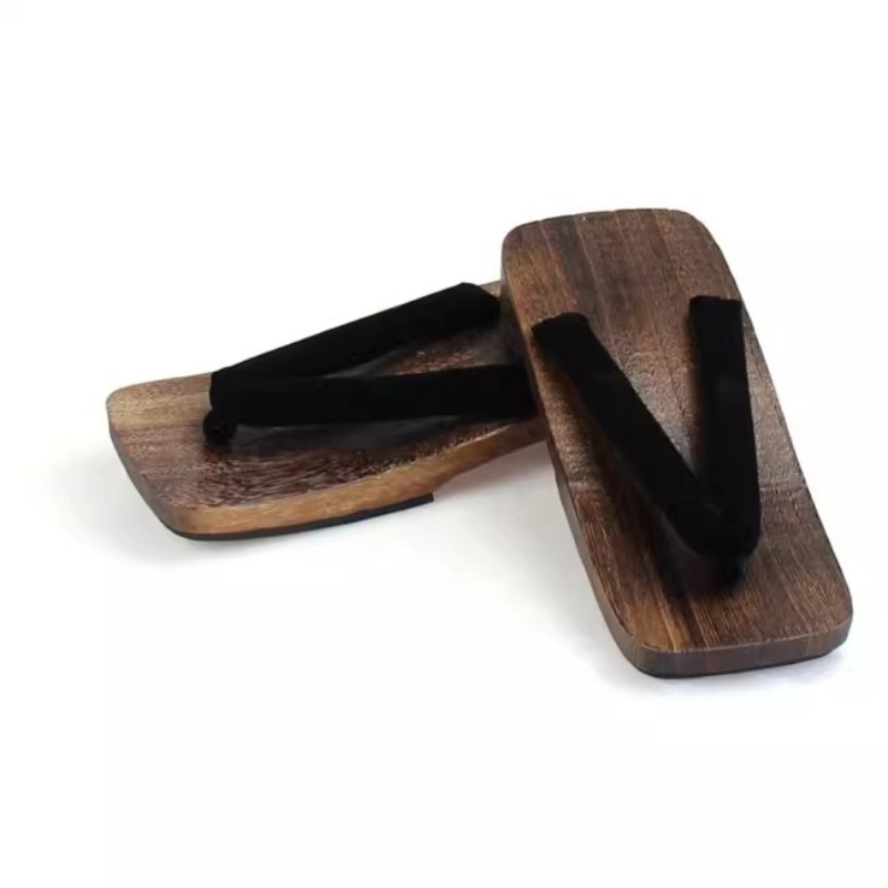Men's Charcoal Cosplay Wood Su - đánh giá và giá Geta Wooden Sandal